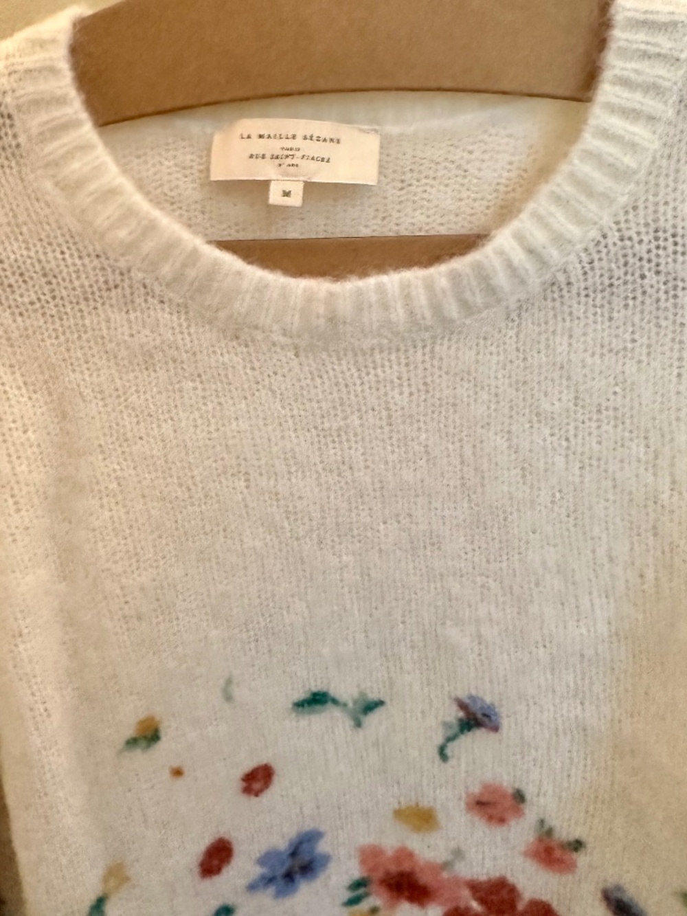 Sezane mohair wool jumper M - Picture 2 of 7